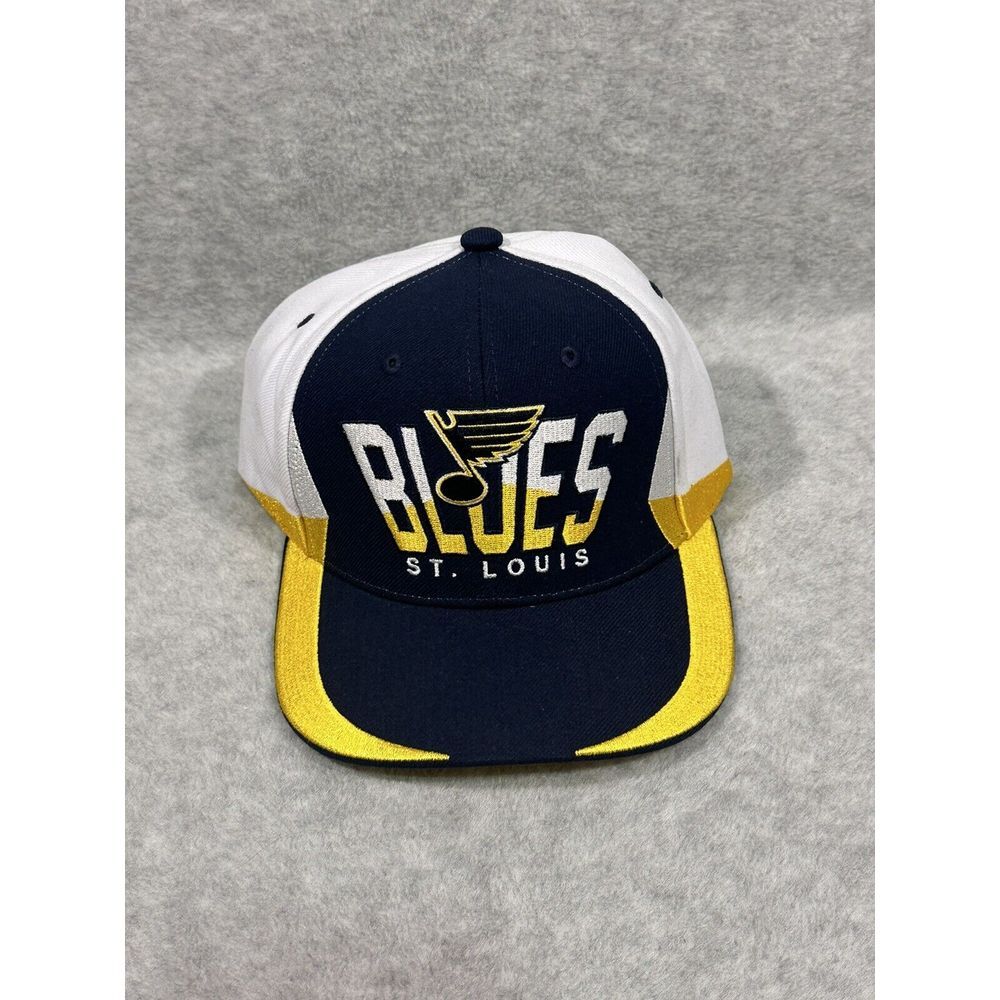 Mitchell & Ness NHL St. Louis Blues Retrodome Pro Crown Fit Snapback Hat NWT